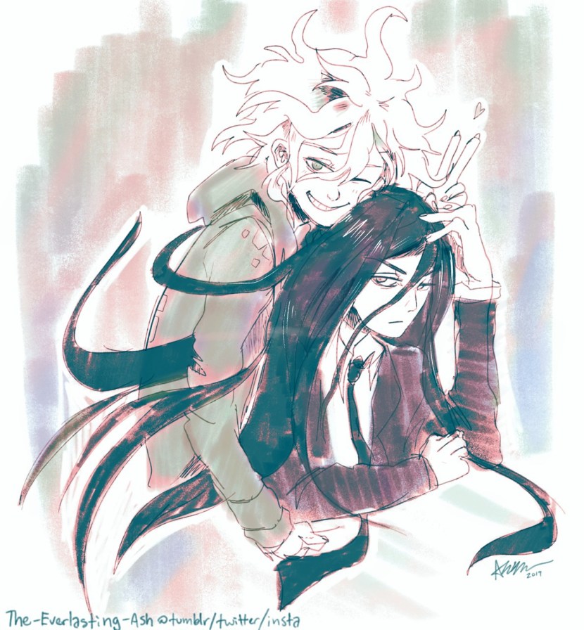 Izuru Kamukura and Nagito Komaad
