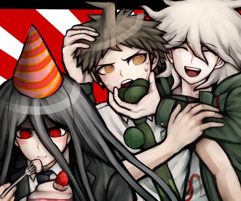 Dangganronpa Dzhunko and Izuru