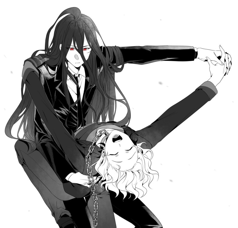 Hajim Hinata and Shuichi Saikhara