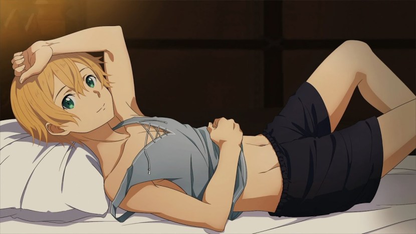 Sword Art Online Alicization Lycoris bed scenes