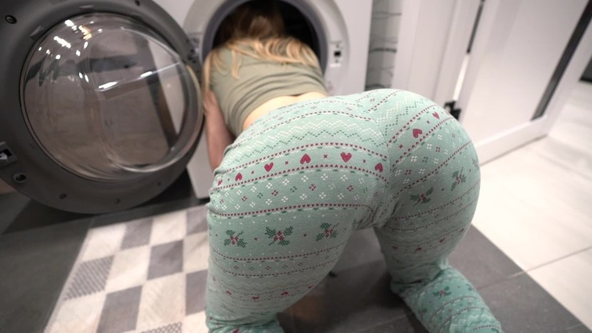 Stuck in a washing machine