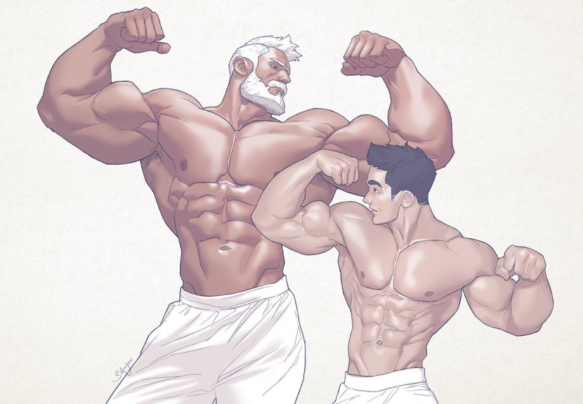 Cha-cha-cha dance drawing