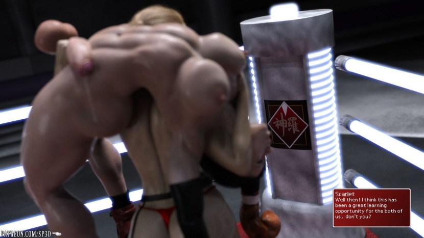 Hentai boxing is mocking