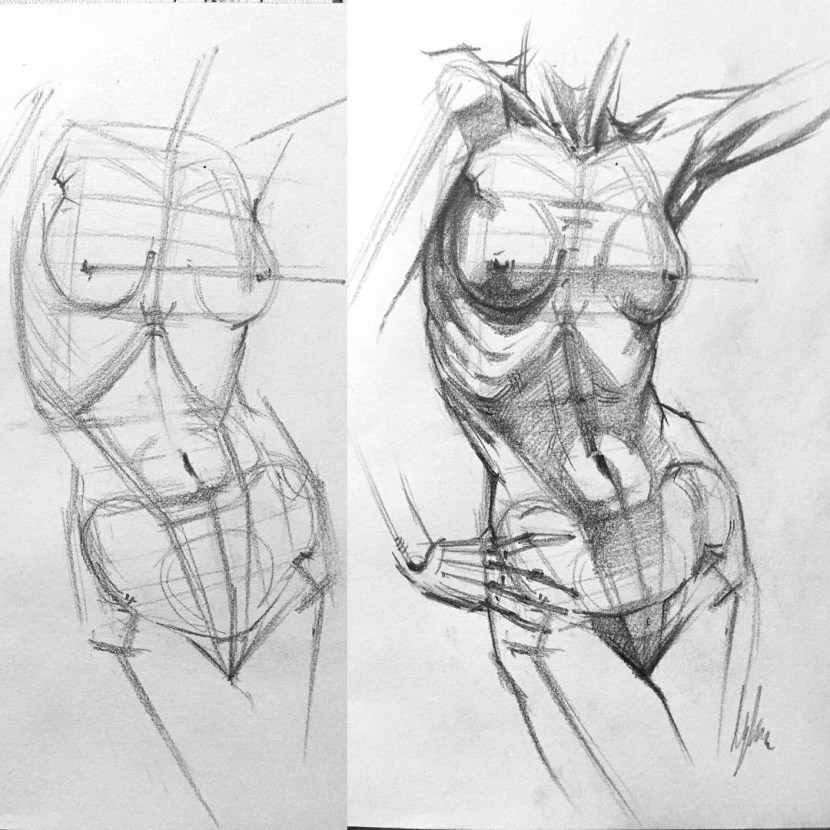 Body sketches
