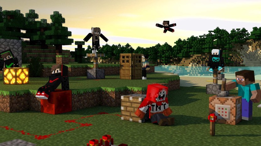 Desktop in minecraft