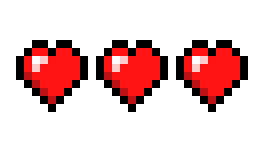 Heart in Minecraft