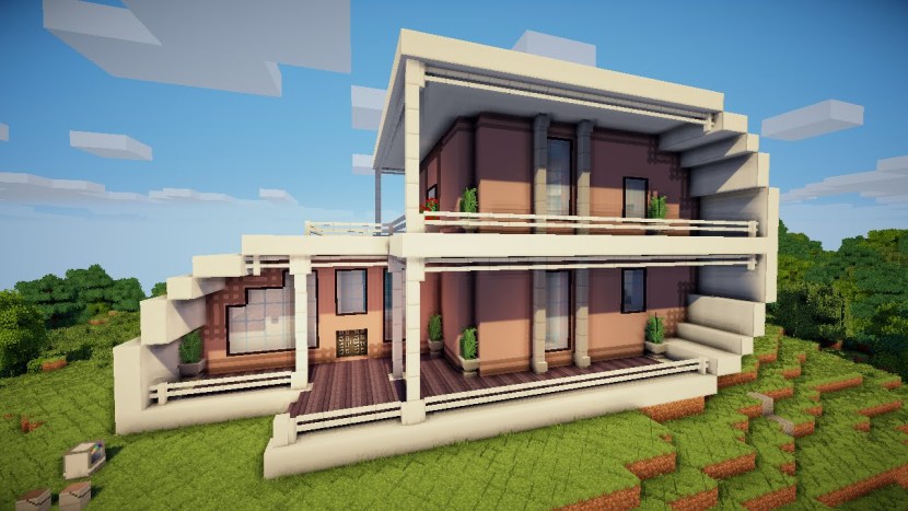 House in Minecraft Modern House