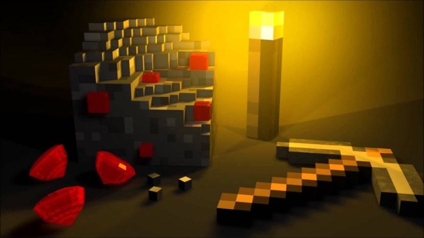 Minecraft pictures on wallpaper