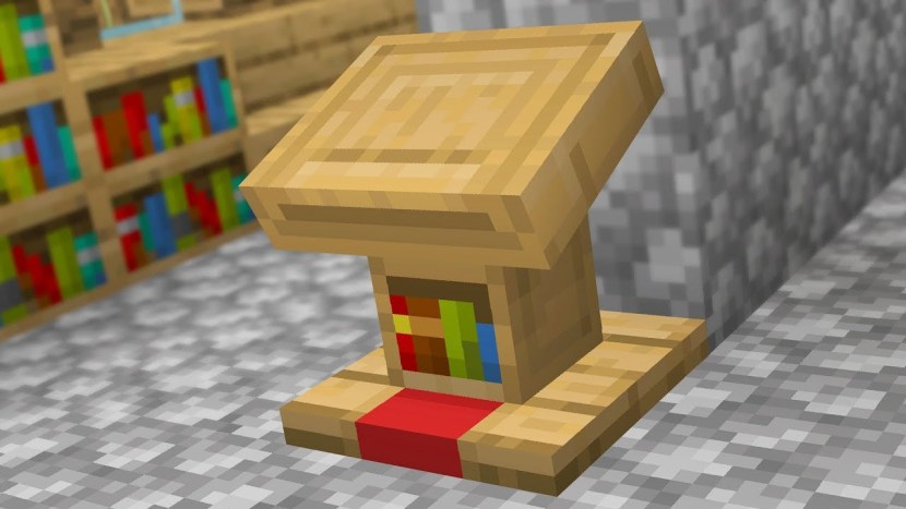 Bookstream in Minecraft