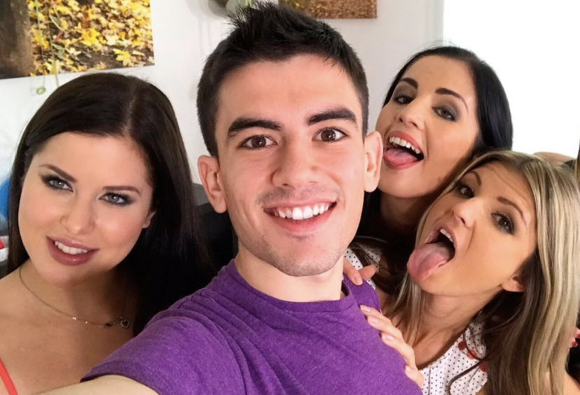 Audrey Bitoni cum on the chest