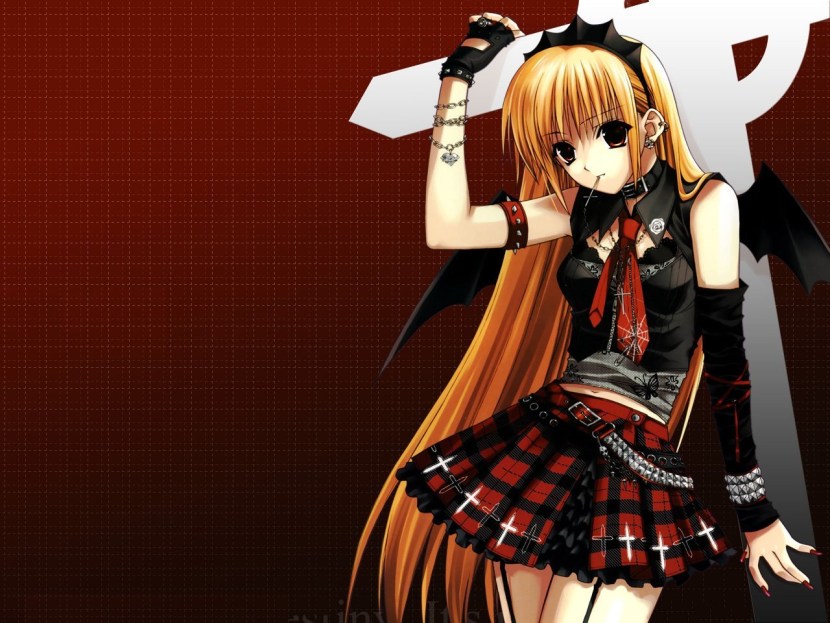 Anime on the desktop beautiful cute