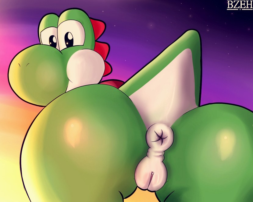Mario Yoshi woman hentai