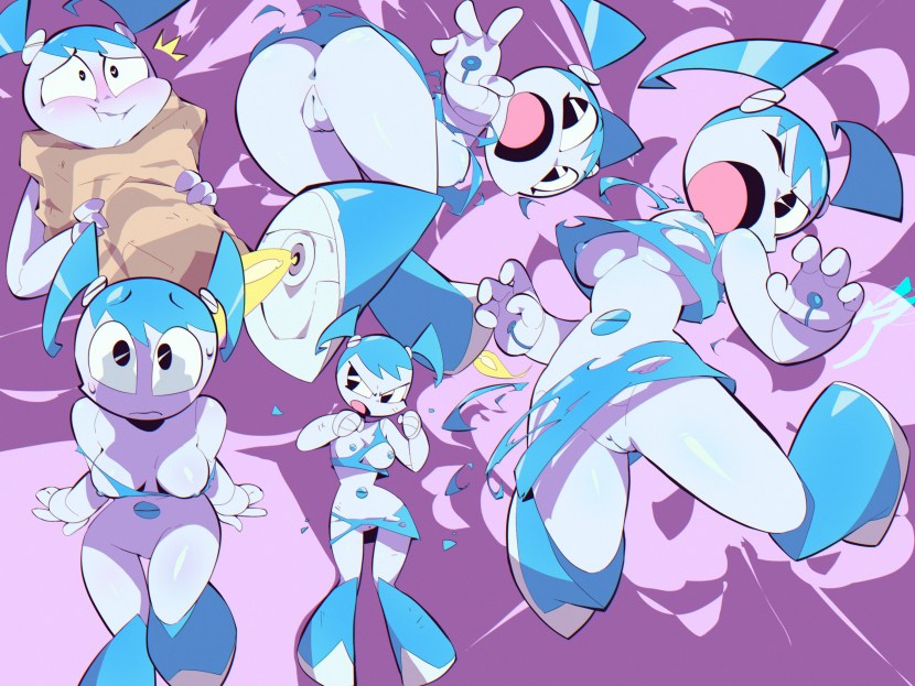 Hentai girl robot anal