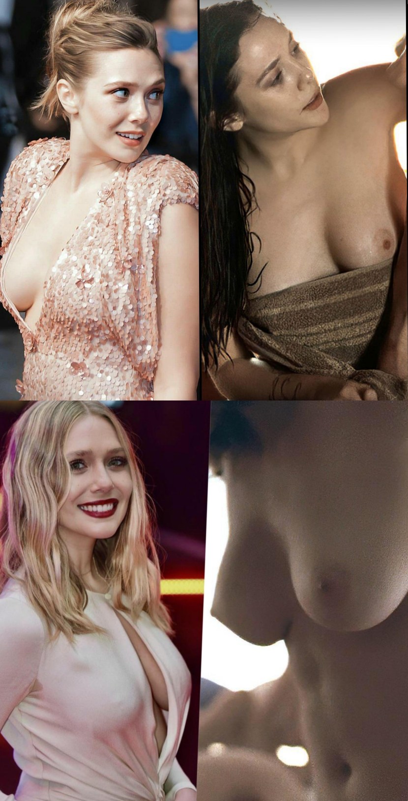 Elizabeth Olsen chest nude
