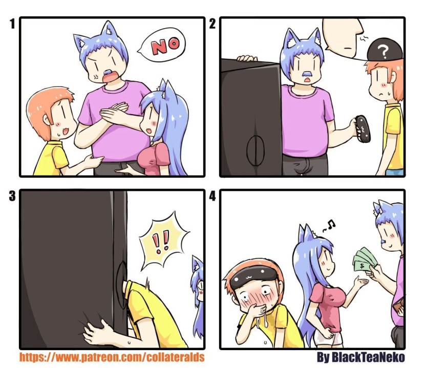 Comics Black Tea Neko