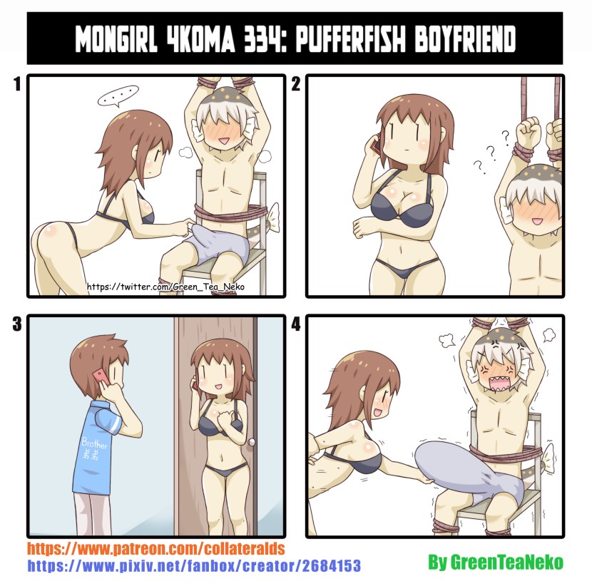 Comic book Green Tea Neko 18 +