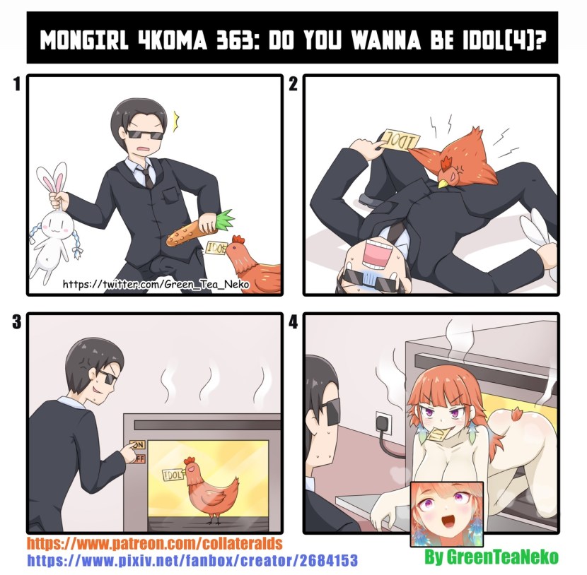 Comic Patreon Green Tea Neko