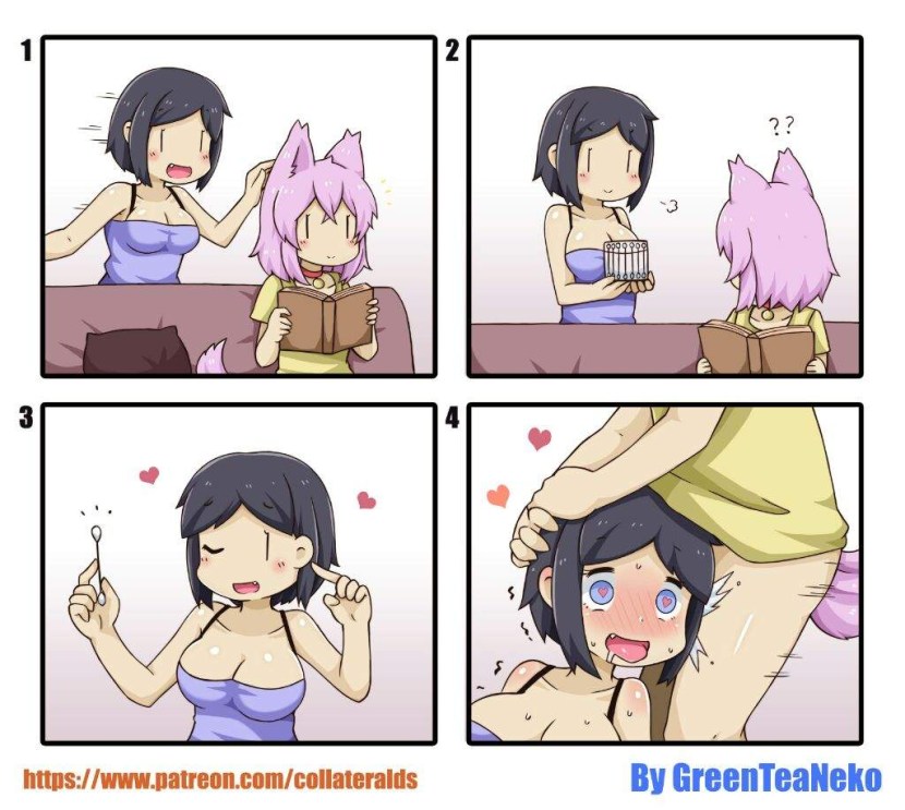 Comic Patreon Green Tea Neko