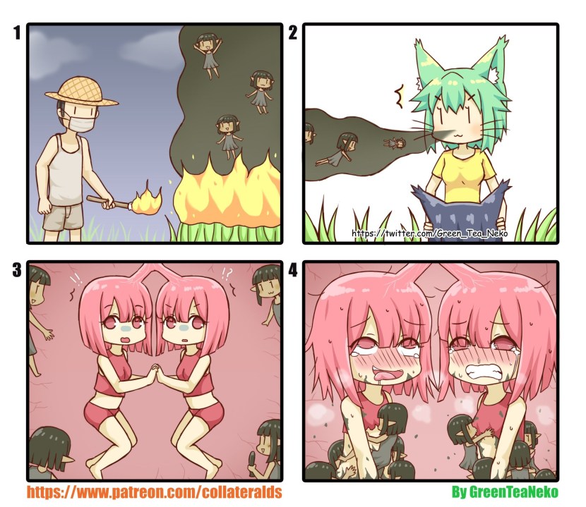 Comics from Green Tea Neko