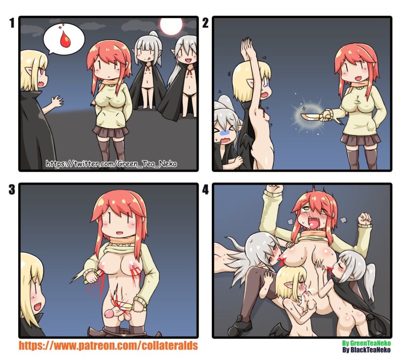 Anime comic book Greenteaneko Hentai