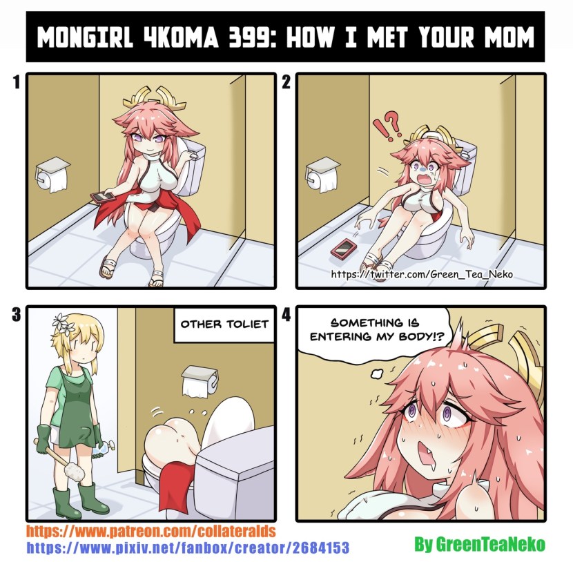 Green Tea Neko Genshin Impact