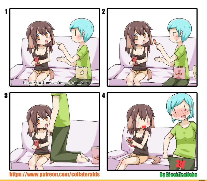 Comic book Green Tea Neko 18 +