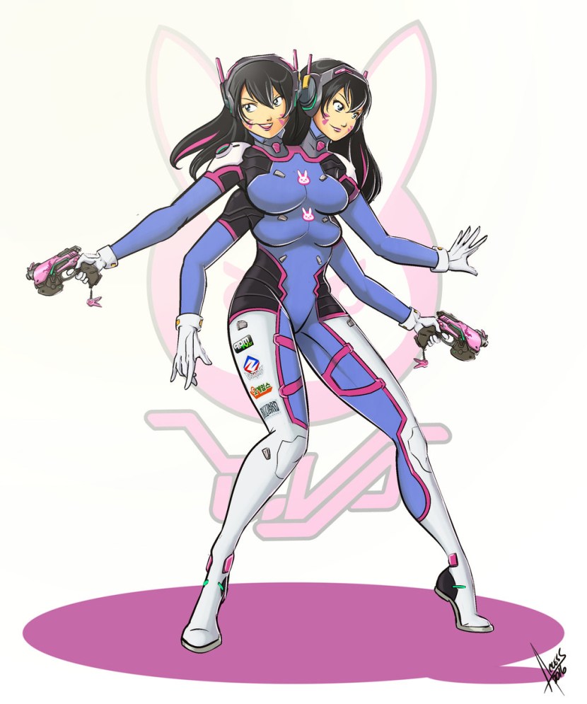 Diva Overvotch cosplay XXX