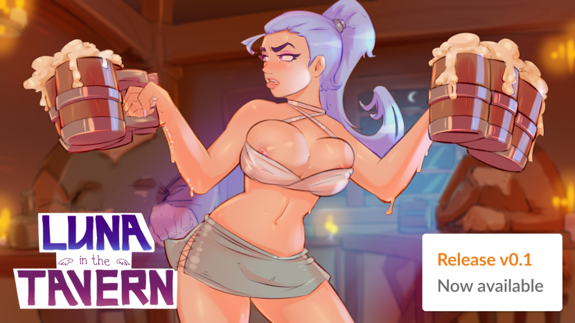 Luna in the Tavern Dota 2