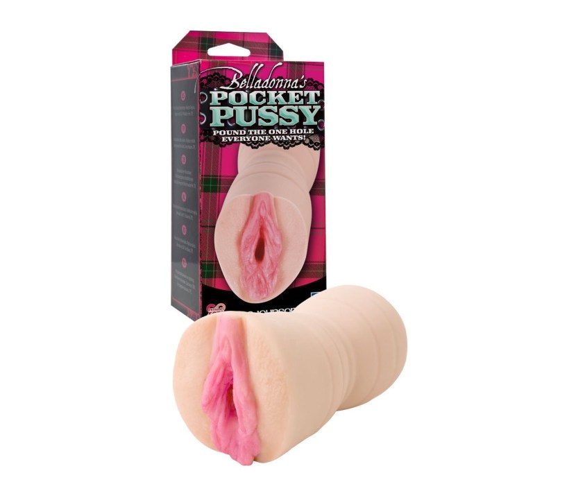 Doc Johnson Masturbator-Vagina Belladonna's Pocket Pussy