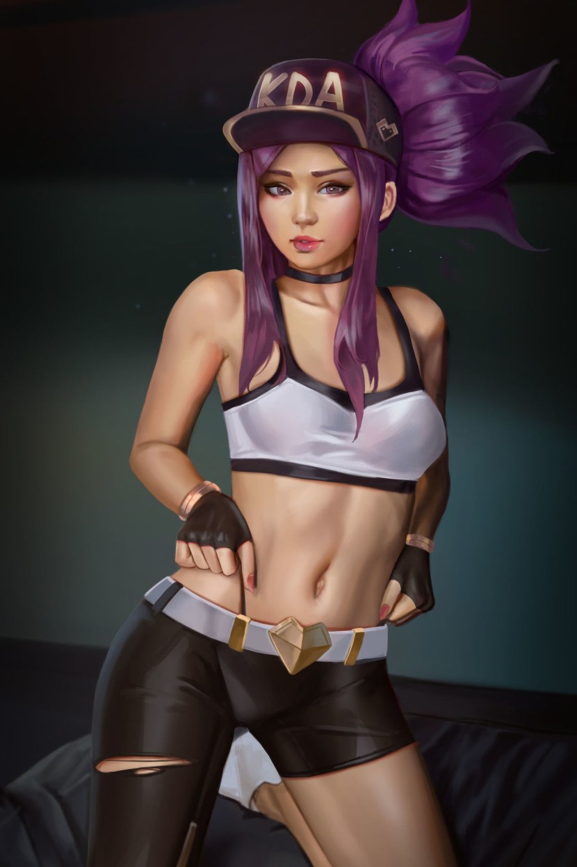 Akali lol art 18