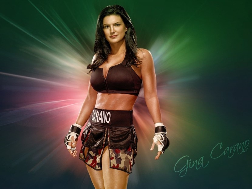 Gina Gerson and Clover swim naked in the pool and seduce