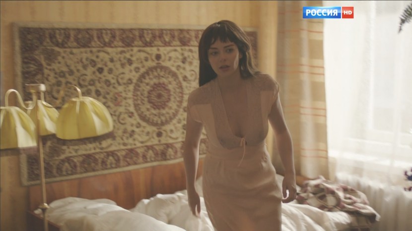 Marina Alexandrova was naked in the film Ekaterina