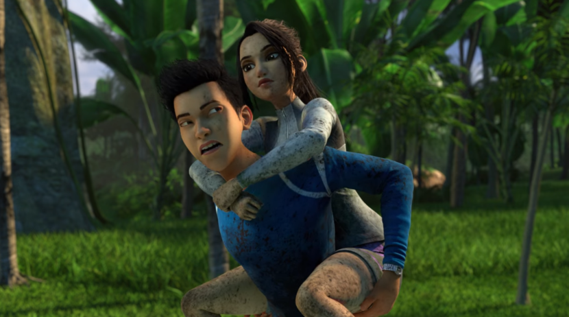 The world of the Jurassic period Cretaceous camp Brucklin