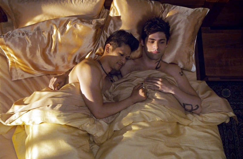 Magnus and Alec Twilight Hunters in Bed