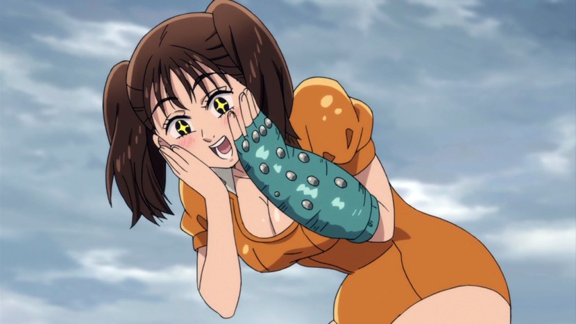 Seven mortal sins Anime Diana