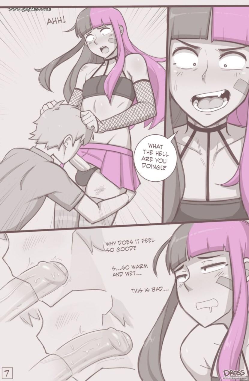 Comic book Male on Newhalf secret