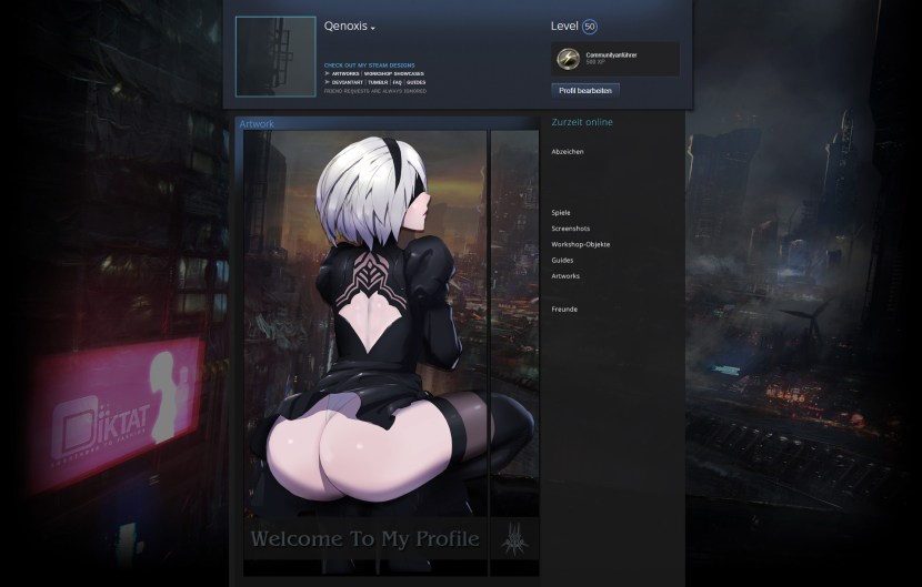 2b nier showcase Steam