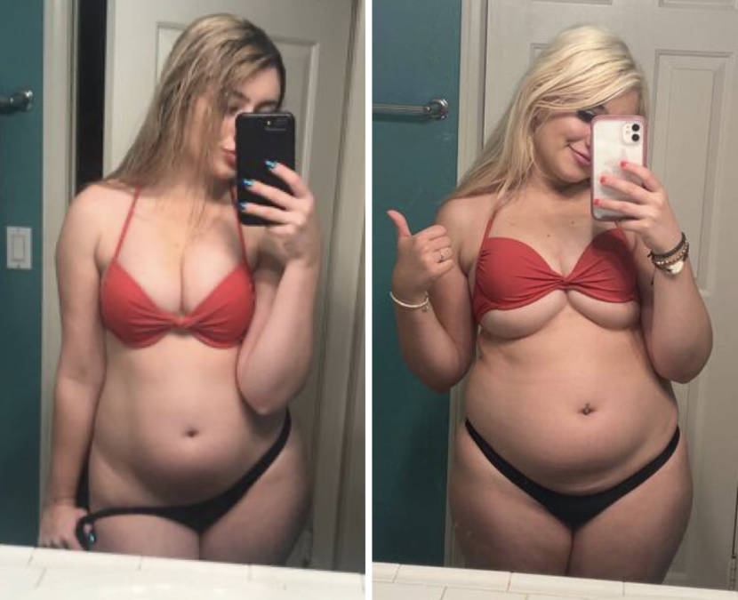 Fidi Carmen Lafox before and after 2021