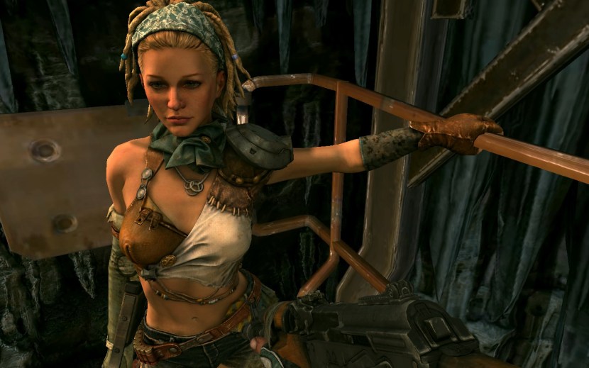 Sarah from the game Raid