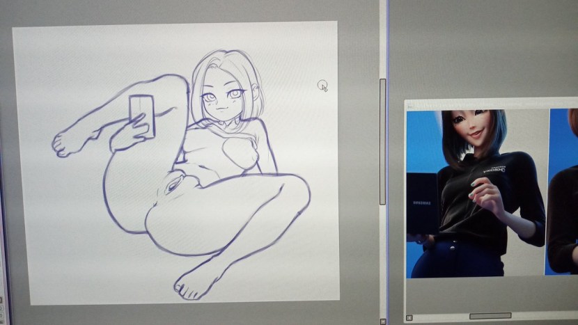 Virtual assistant Samsung naked