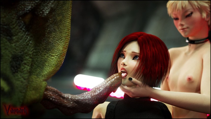 Dino Crisis Regina Hentai with dinosaurs