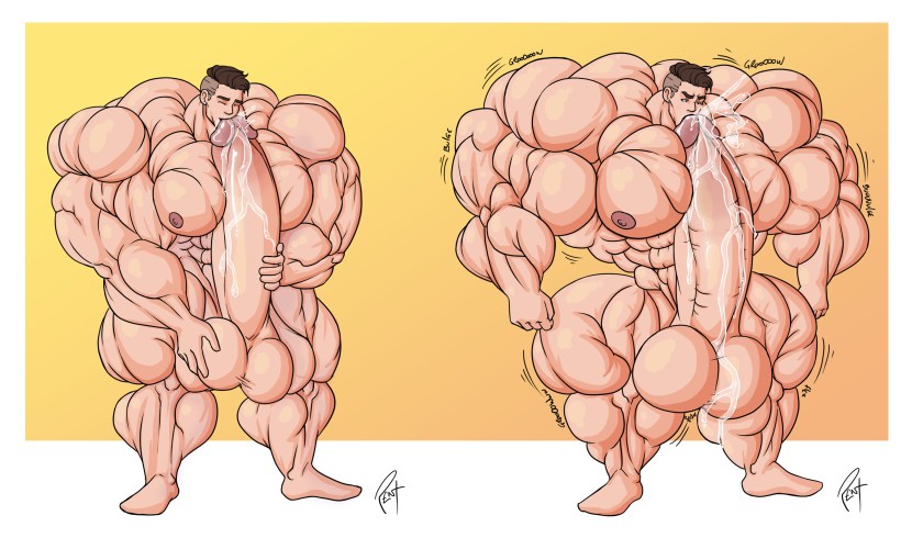 Little member yaoi Muscle Growth