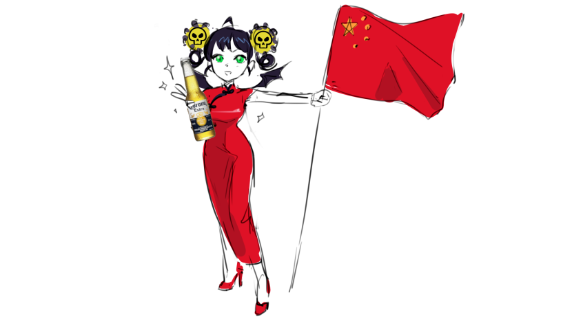 Spirits Chanel illustration