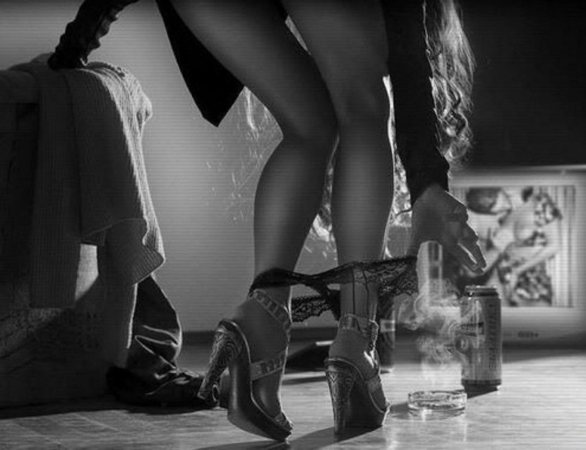 Woman with beer mugs