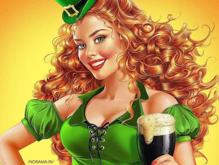 Beautiful girls and alcohol