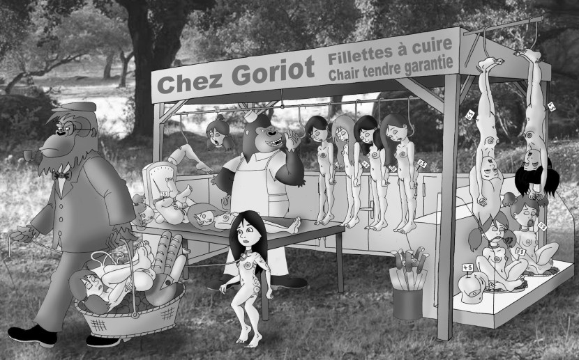 Martin's illustrations are naked