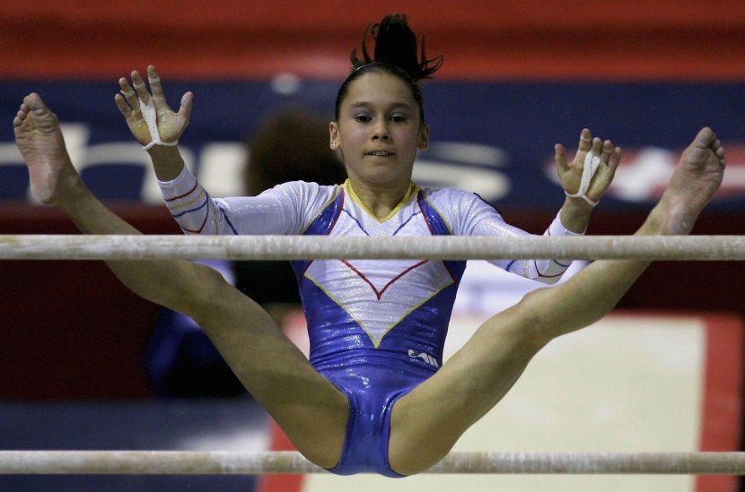 Girls Gymnasts in Thong