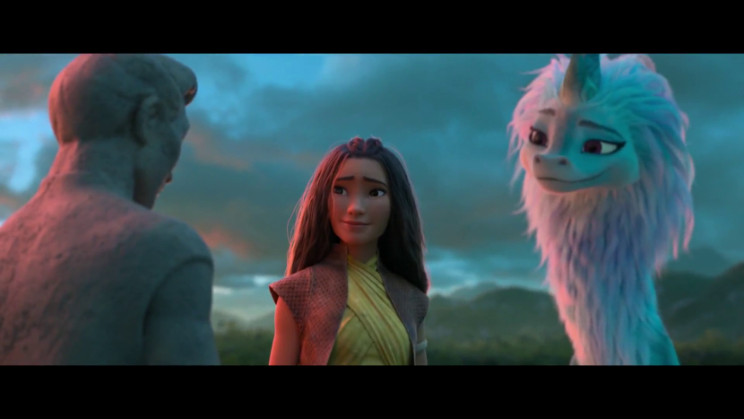 Raia and the last dragon Sisa Dragon