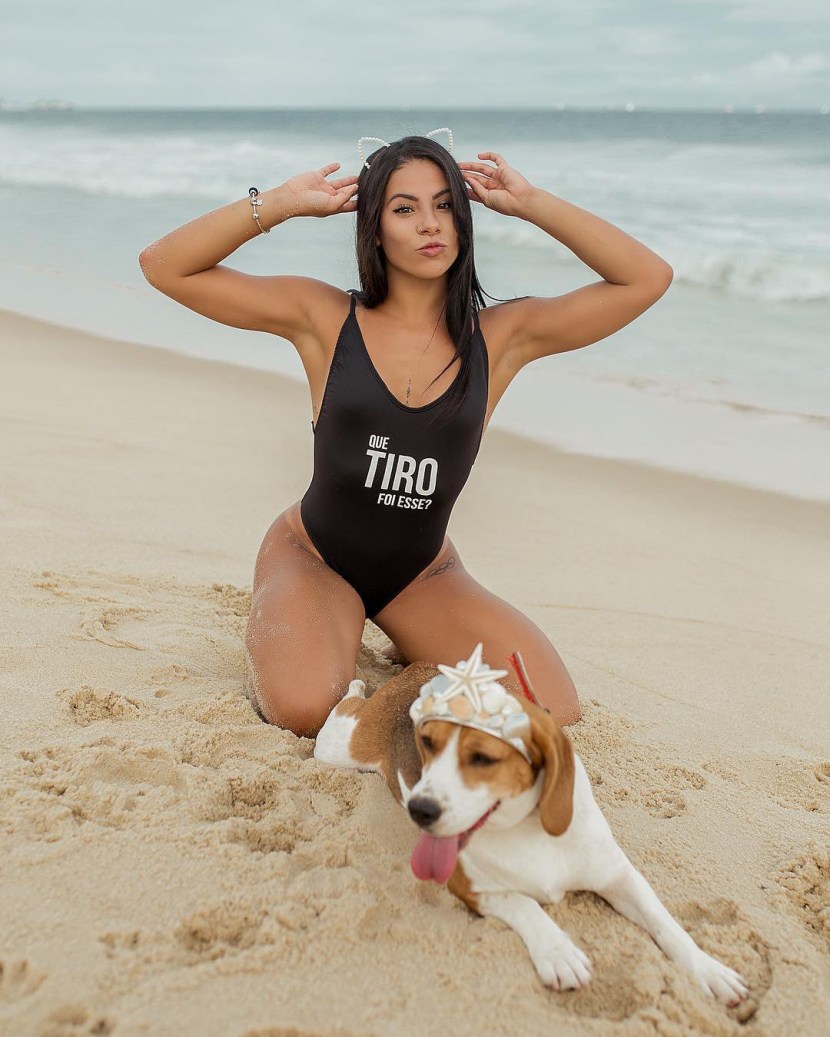 Girls in mesh stockings