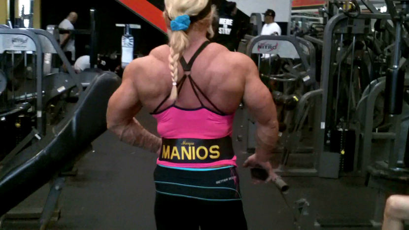 Maryse Manios Posing